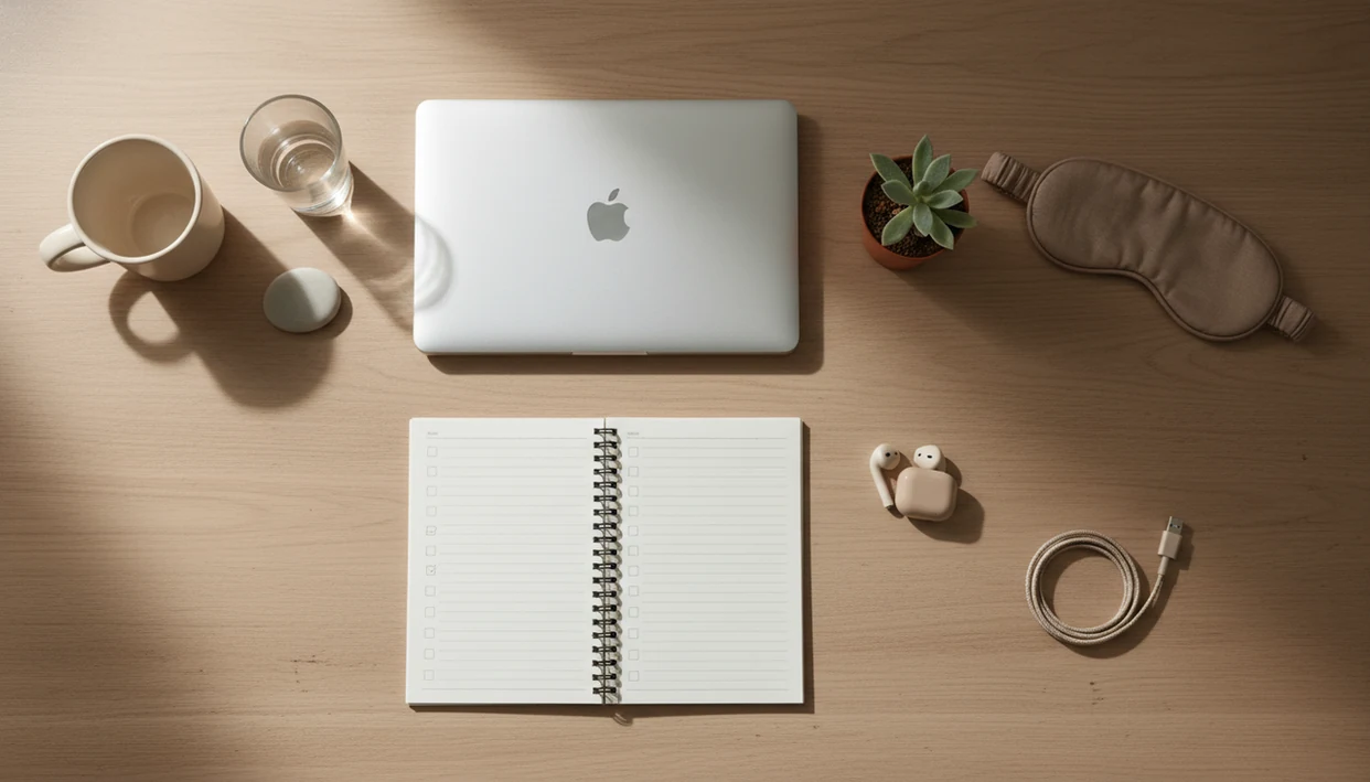 Everyday Calm Routine Checklist for Morning, Workday, and Bedtime