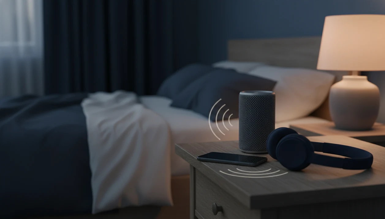 How To Calm Racing Thoughts With Phone Audio At Night
