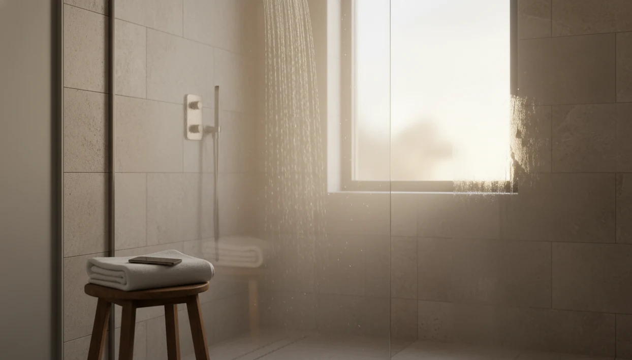 Mindful Shower Exercise for Morning Calm