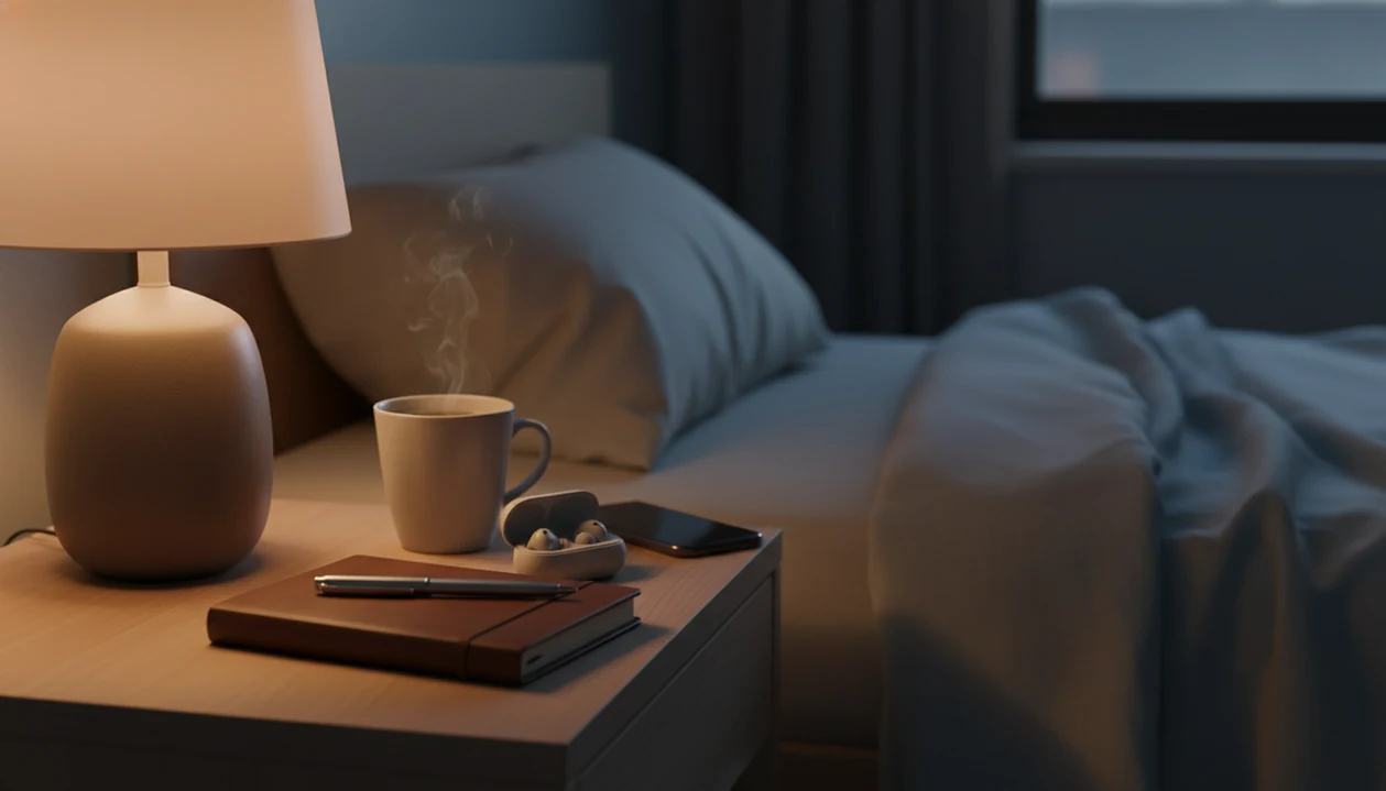 Calming Night Routine for Racing Thoughts