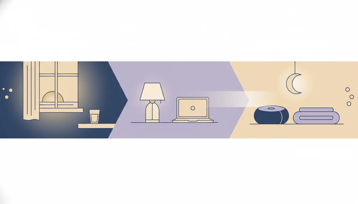 Sleep Hygiene Checklist With Meditation: A Nightly Wind-Down Timeline