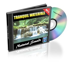 tranquil waterfall sounds