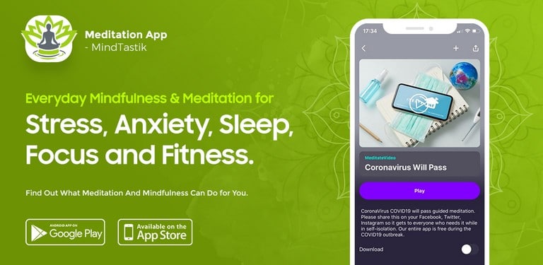 meditation app for anxiety