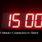 15 minute timer