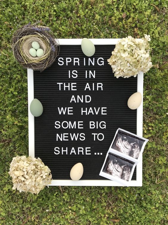 spring announcement