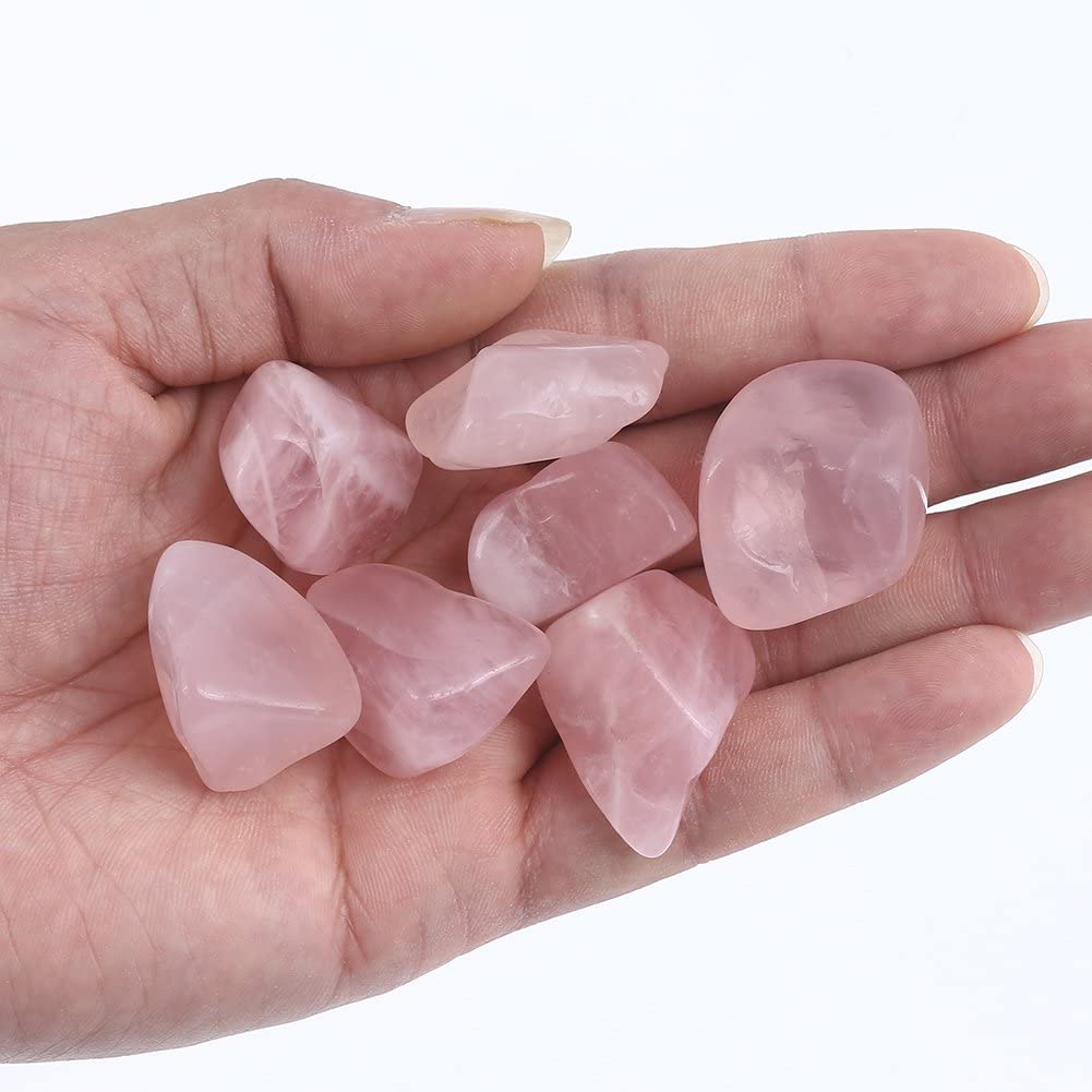 rose quartz heart chakra stone