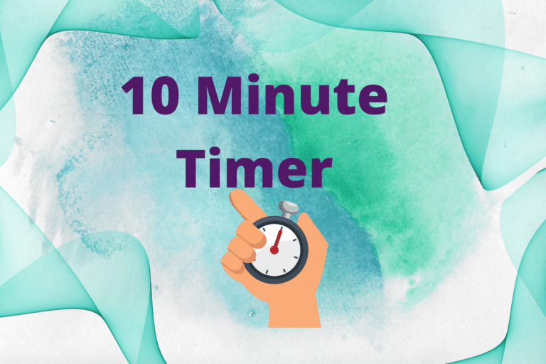 10 Minute Timer with Alarm