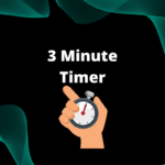 3 minute timer
