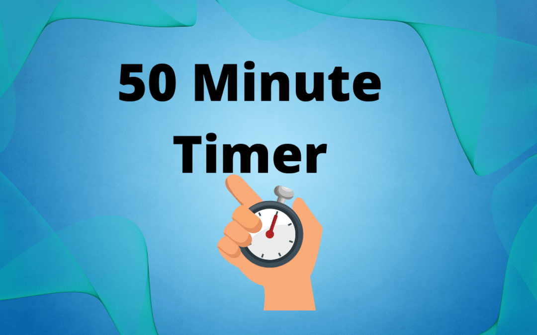 50 Minute Timer with Alarm