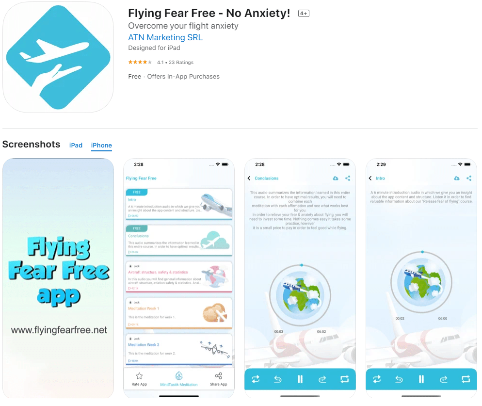 fear of flying app