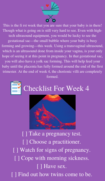 4 weeks pregnant ultrasound