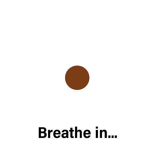 breathing exercise session