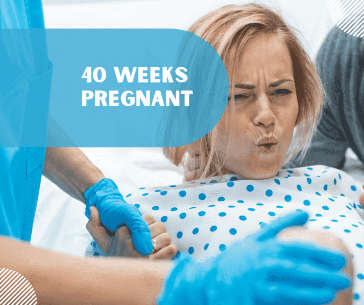 40 Weeks pregnant