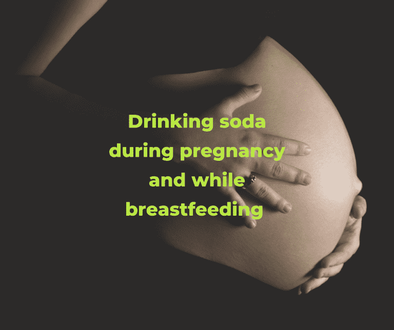 Can you drink soda while breastfeeding?