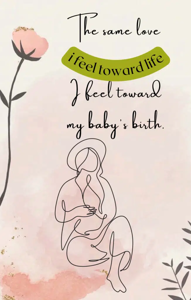 affirmations for pregnancy