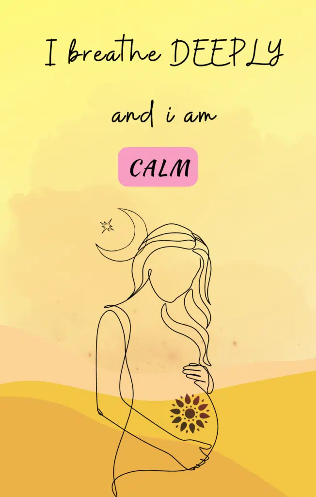 morning sickness pregnancy affirmations
