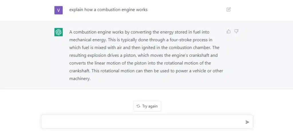 chatgpt training examples