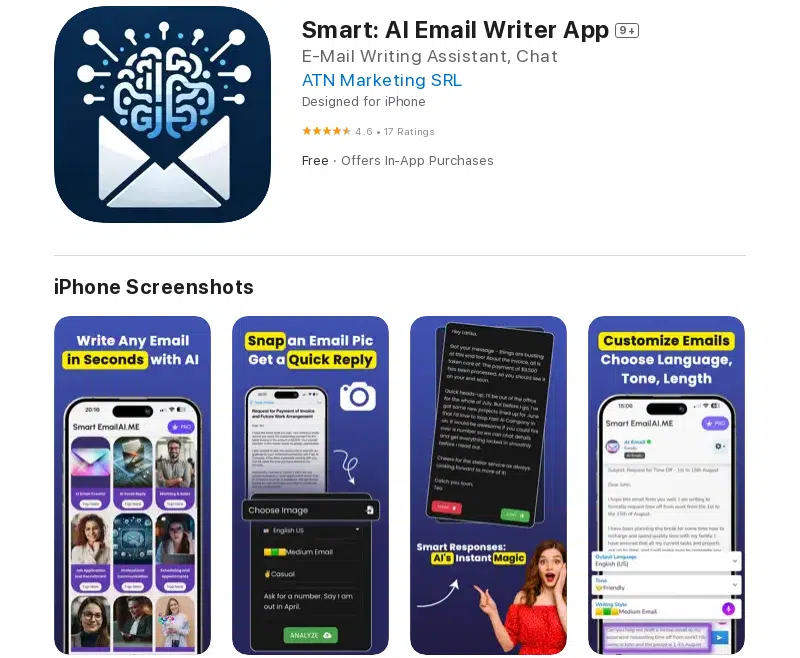 Smart AI Email Writer