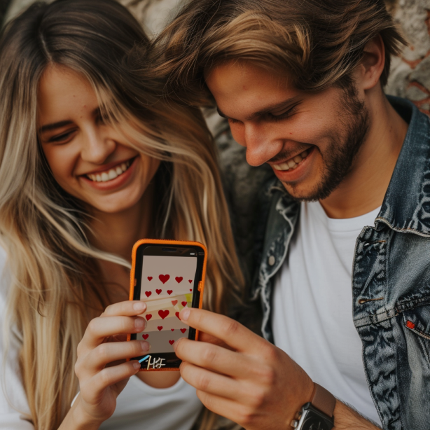 couple using a Rizz GPT app