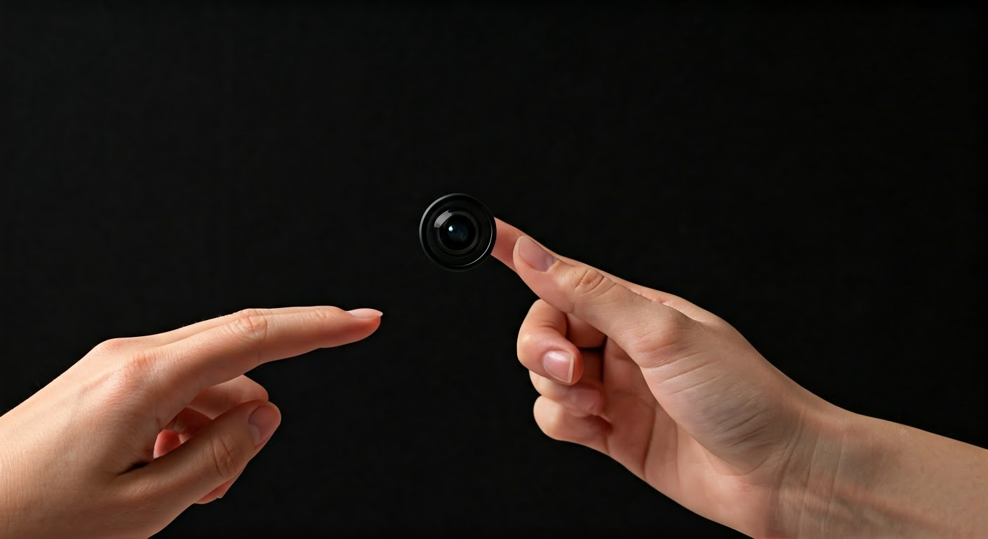 Detailed view of hands using Google Lens