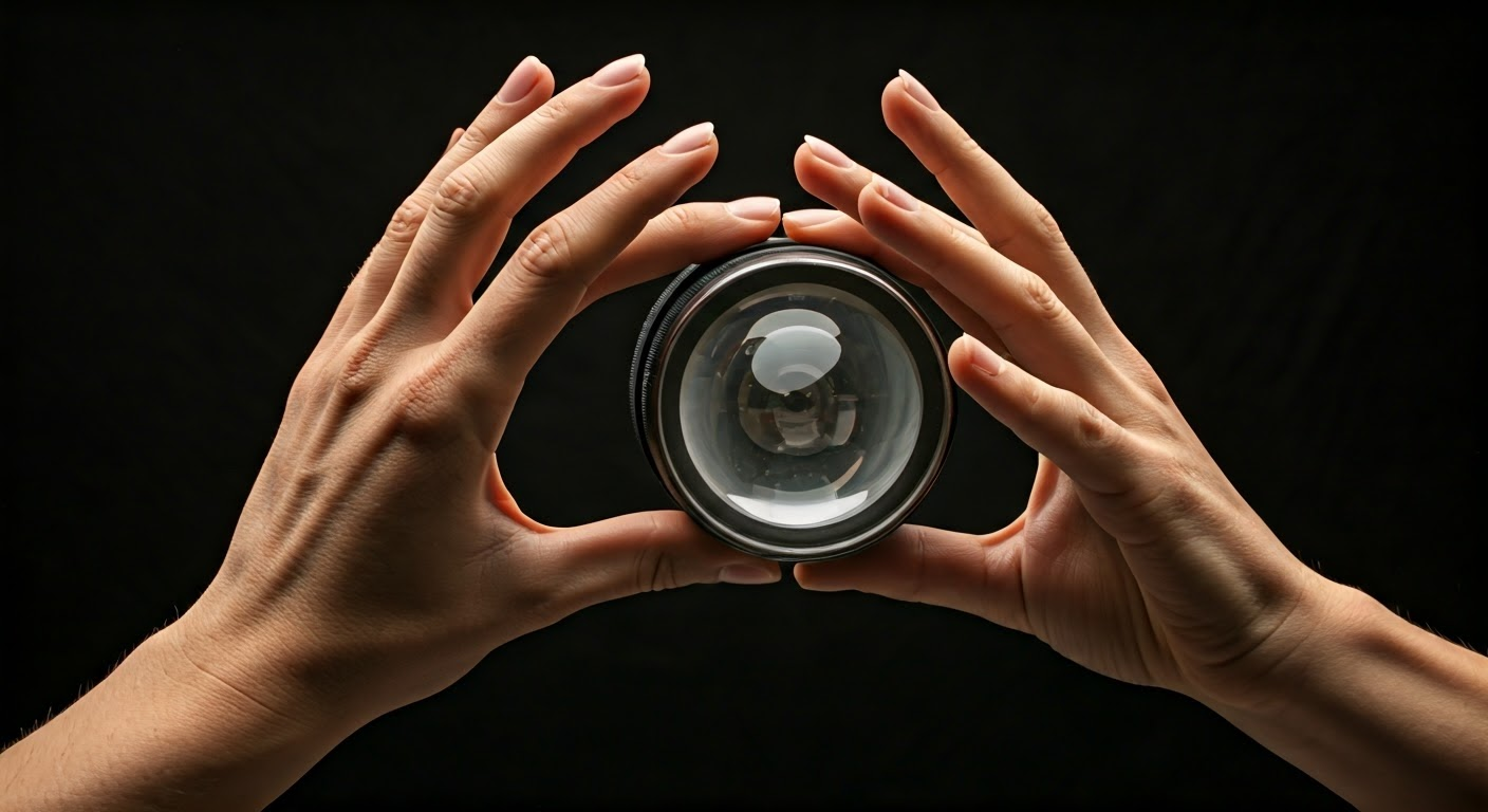 Detailed view of hands using Google Lens