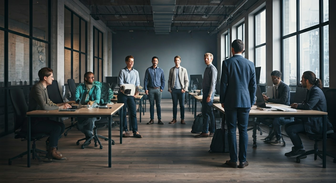 Group using Google Photo Search in office